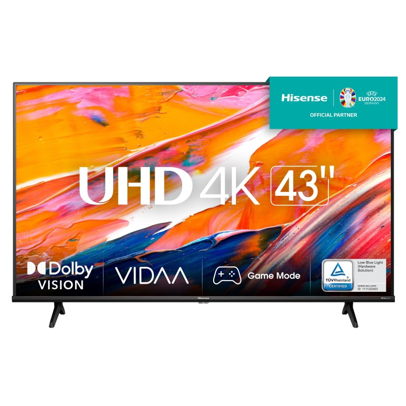 Hisense 43A6K 108cm 43" 4K LED Smart TV Fernseher